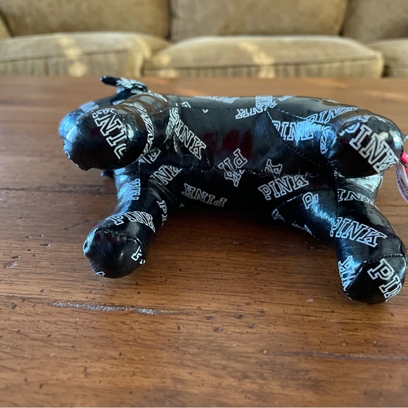 PINK Victoria's Secret Black and White Mini Dog L:8" x H:6" - Picture 4 of 9
